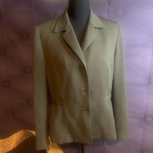Alex Garfield Army Green Blazer
